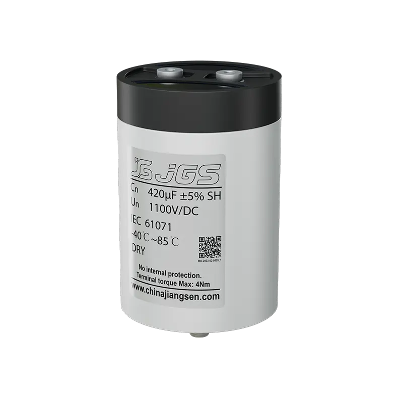 JSG30A DC Filtering Metallized Film Capacitors With Aluminum Case